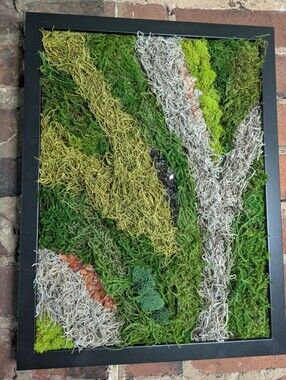 Crystal & Moss Original Wall Art "Courage #1" • 12x16